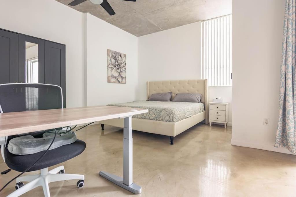 1Br Loft In Downtown With Bay View And Workspace Miami Eksteriør billede