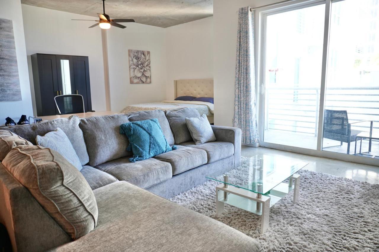 1Br Loft In Downtown With Bay View And Workspace Miami Eksteriør billede