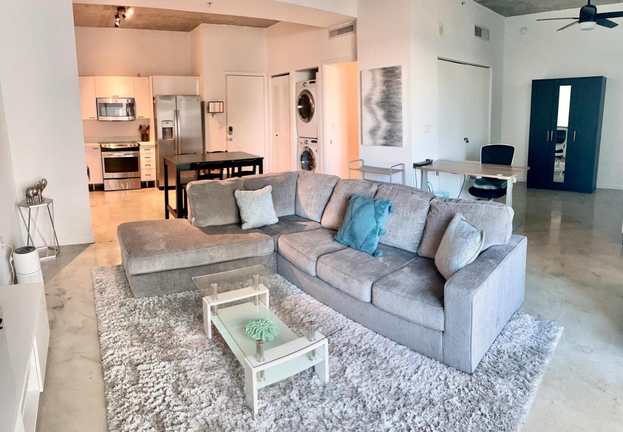1Br Loft In Downtown With Bay View And Workspace Miami Eksteriør billede